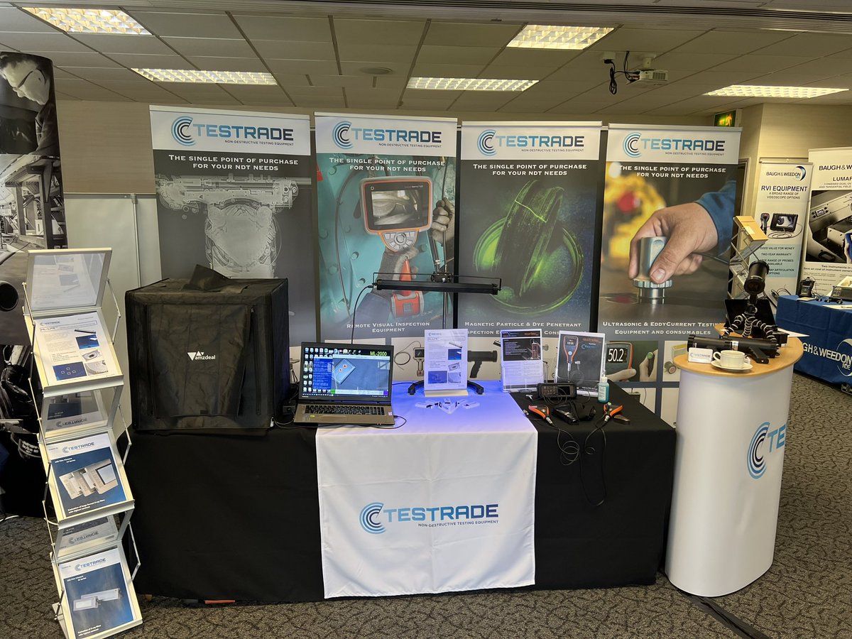 It’s great to be back at an actual conference and not a virtual one. We are exhibiting at the BINDT Aerospace conference in Filton, Bristol. If you are in the area, drop in and say hello.