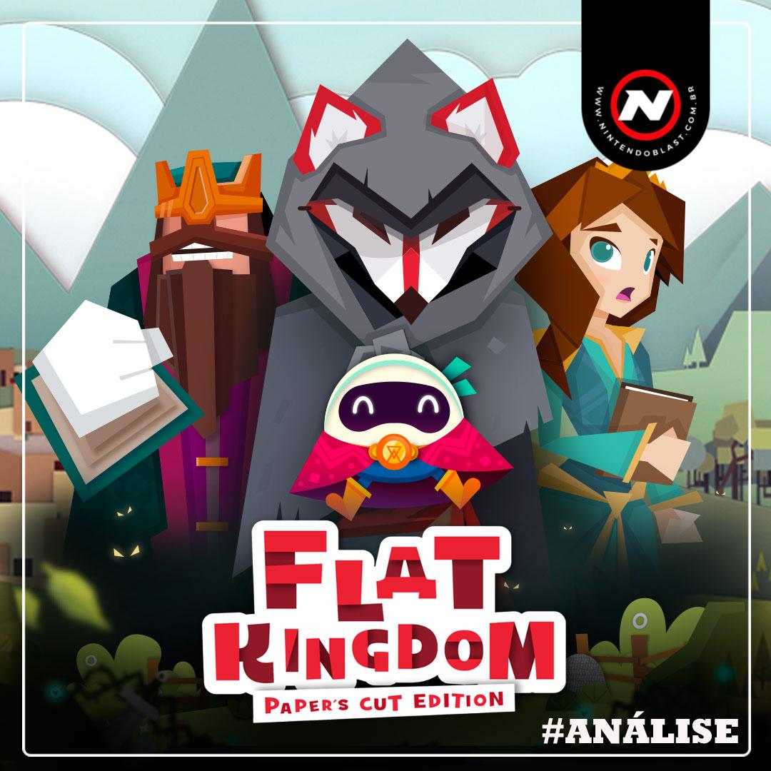 nintendoblast's tweet photo. Exibindo um belo mundo feito de papel, Flat Kingdom Paper's Cut Edition é um platformer repleto de conceitos interessantes. Entre eles, temos a versatilidade do herói Flat, que é capaz de mudar de forma física.
Confira a análise em https://t.co/f8spdD7yff
#análise #flatkingdom https://t.co/zoGxOn1QVZ