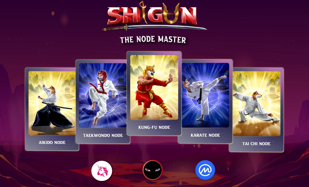 SHIGUNtoken's tweet photo. All node art has been completed! Moving on to finishing the dApp development. 

Who's excited and ready for the presale on RinganPAD?!

TG: https://t.co/upx41hzKxr

#SHIGUN #RINGAN #SHIB #SHIBARMY #SHINJA #SHUMO #MRI #ERC20 #100xGEMS #SHINA #MARVININU #FLOKI #KIBA #KIBAKREW https://t.co/ImiItlJ7me
