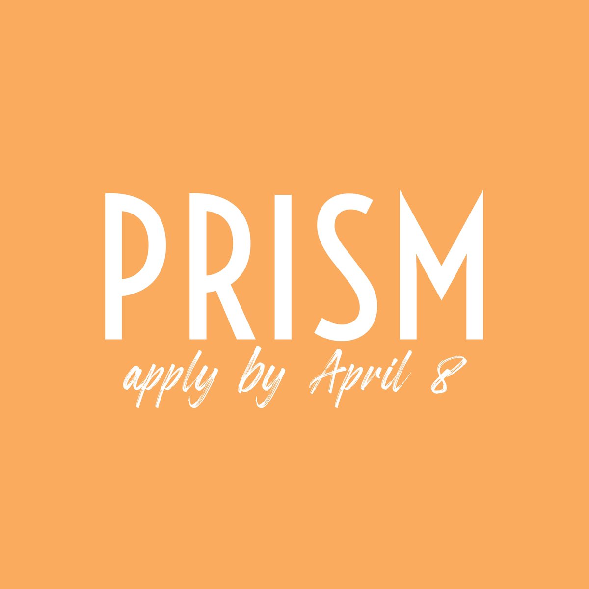 prism_msstate's tweet photo. 3 DAYS LEFT TO APPLY! —
Submit your application, resume, &amp; portfolio by April 8.
Students are welcome to contact Anna Blount, PRISM Director directly with questions at ablount@comm.msstate.edu or prism.msstate@gmail.com

Access our application through https://t.co/NBxU5CAS2G https://t.co/cFXWwN9e7Z