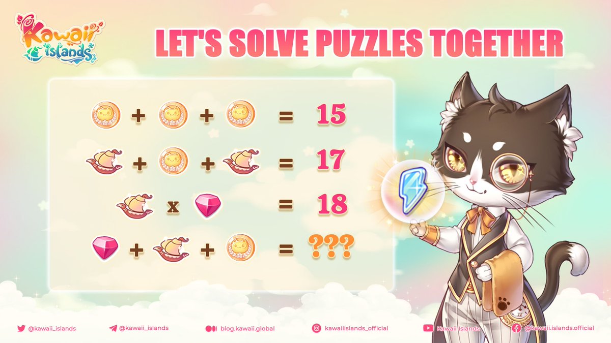 kawaii_islands's tweet photo. ⚡️Energetic Wednesday⚡️
Earn up to 100 Energies for every #Kawaiians🤩 

⏰Event period: From 14:00 UTC Wed to next Tue

🌸How to join?
📌Step 1: Like+Retweet
📌Step 2: Tag a few friends

🎁Goals and rewards 👇
https://t.co/eINDDzYxY4

#NFT #BSC #Metaverse #BNBChain $KWT $MILKY https://t.co/R3WCny9RPC