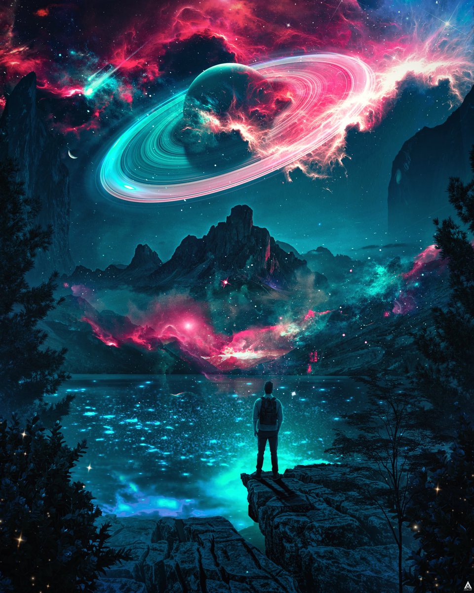 AtonikArt's tweet image. The sky is so tragically beautiful. A graveyard of stars.