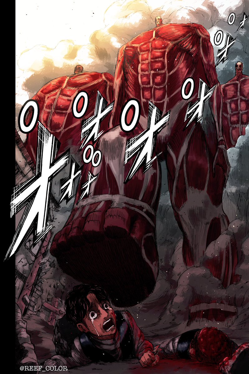 “I’m sorry… I’m sorry.” (Attack on Titan) #ShingekiNoKyojin #AttackOnTitan #ErenJaeger