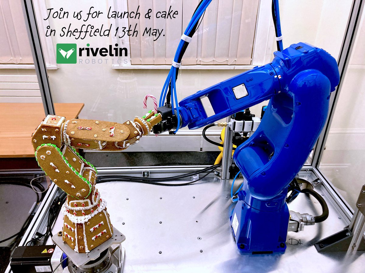 SheffieldDigitalFestival (@shefdigifest) on Twitter photo Metalworking made simple - a Fringe Event brought to you by <a href="/RivelinRobotics/">Rivelin Robotics</a> on 13th May 2022.
Rivelin Robotics launches a world's first metalworking platform and shows a live demo of some blue robots doing cool stuff with cake!
Curious? Find out more: sheffielddigitalfestival.com/events/metalwo… Metalworking made simple - a Fringe Event brought to you by <a href="/RivelinRobotics/">Rivelin Robotics</a> on 13th May 2022.
Rivelin Robotics launches a world's first metalworking platform and shows a live demo of some blue robots doing cool stuff with cake!
Curious? Find out more: sheffielddigitalfestival.com/events/metalwo…