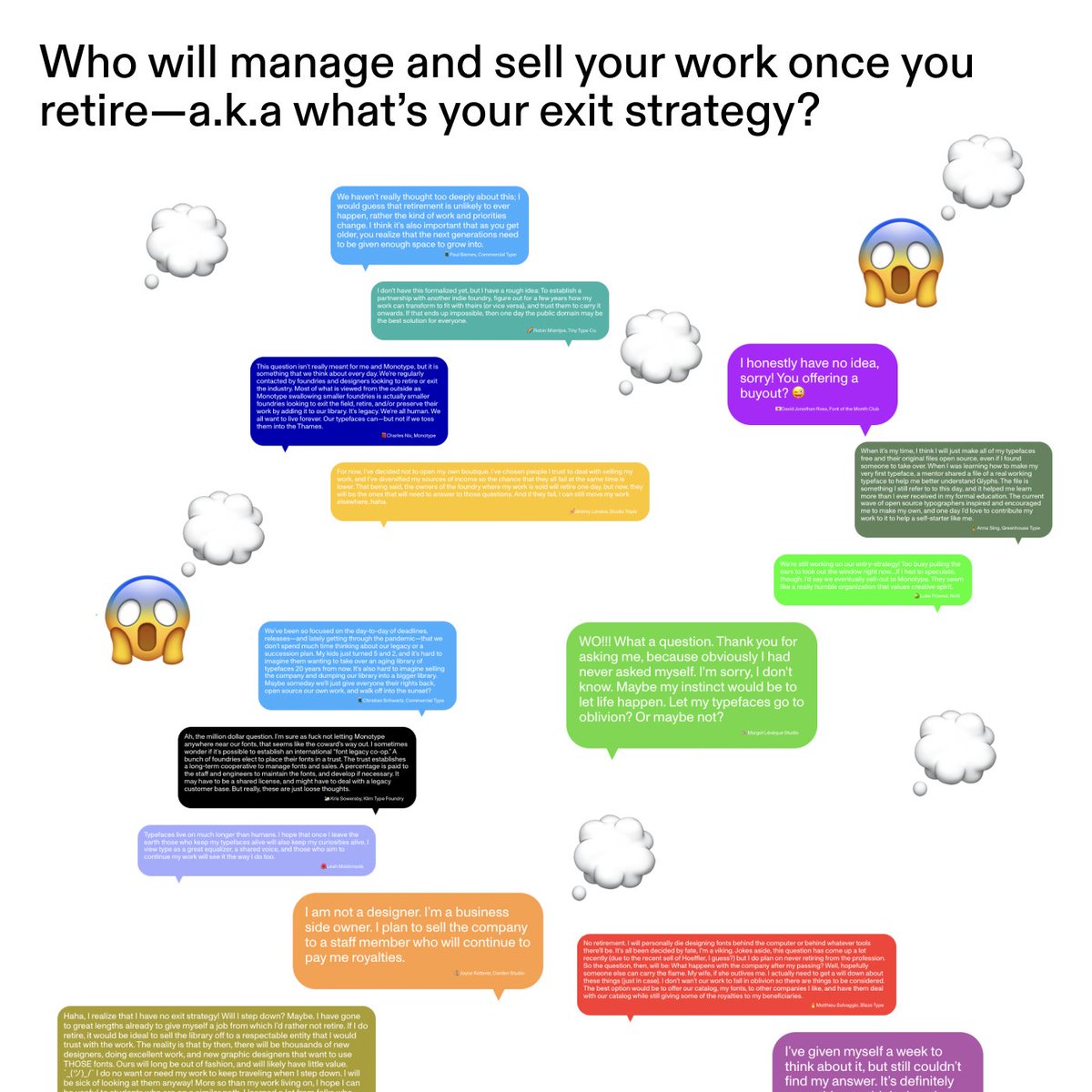 abcdinamo's tweet image. We reached out to our 15 of our friends at big + small type foundries and asked them 6 questions we’ve been asking ourselves:
abcdinamo.com/news/type-foun…