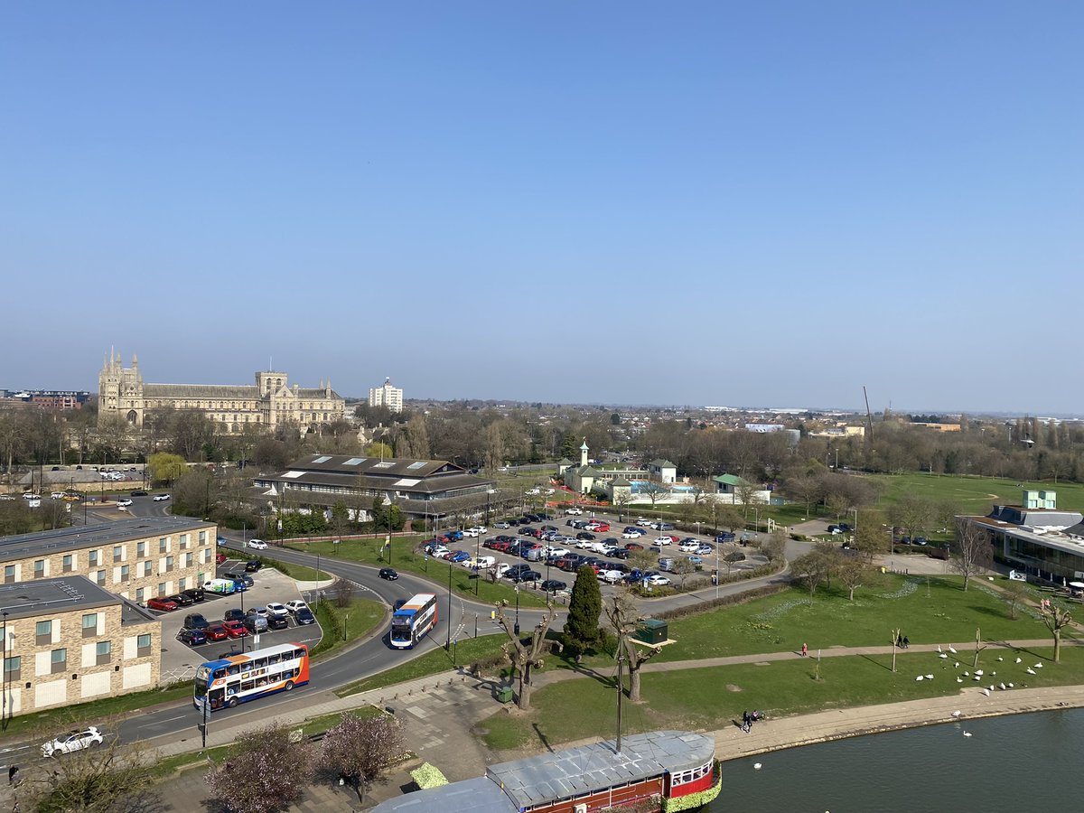 PCapitalPLC's tweet photo. What a fantastic Investor Day at our @HiltonGarden Inn site in #Peterborough 🌤️ The mock-up rooms and views from the Sky Bar are incredible! https://t.co/bzp7daXeC4