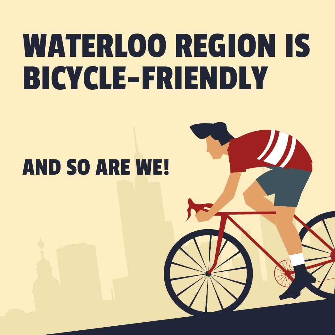 HWS_Cambridge's tweet photo. Dust off your wheels and pull up the maps! There are hundreds of kilometers to bike through Waterloo Region - paved or not! And we are ready to welcome you! π΄ββοΈπ΅ββοΈπ² #cycling #bicycling #bike #bikefriendly #waterlooregion #ontariobybike https://t.co/Wtuy2xCmUs