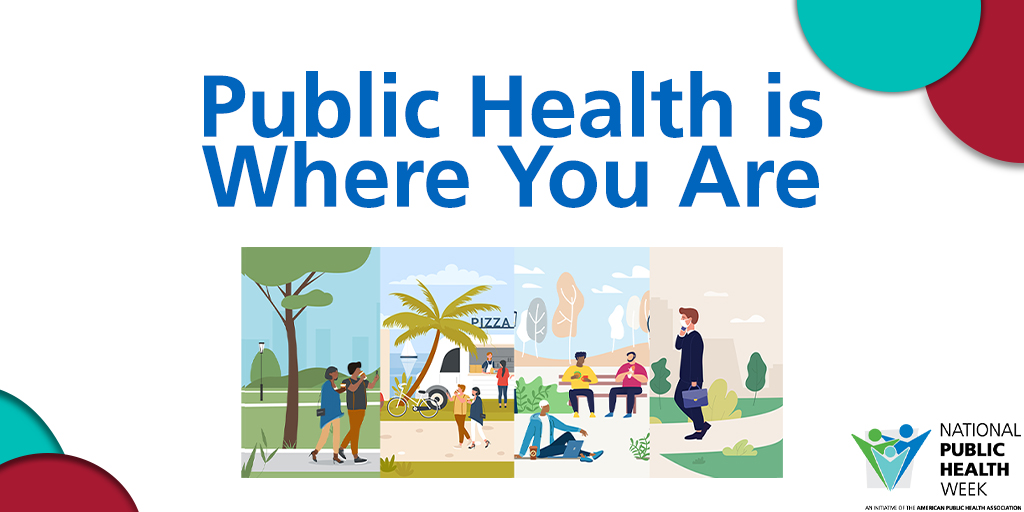 Having support and feeling included within our communities can have a positive effect on our mental and physical health. This #NPHW, let’s contribute to our communities’ health by recognizing that “Public Health is Where You Are.” Visit NPHW.org.