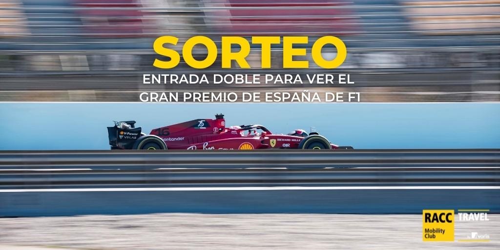 RACC_Travel's tweet photo. 😍 Gana 𝟭 𝗲𝗻𝘁𝗿𝗮𝗱𝗮 𝗱𝗼𝗯𝗹𝗲 para el #SpanishGP en el @Circuitcat_es 👌

👇 ¿Cómo participar? 👇

➊ Síguenos 👉 @RACC_Travel y @clubracc 💛

➋ Menciona a la persona que suplicará acompañarte 😊

➌ RT 👏

⚠️ Sorteo multired hasta el domingo 24/4/22. 

¡Suerte! 😜 https://t.co/Fcg3sj31rU