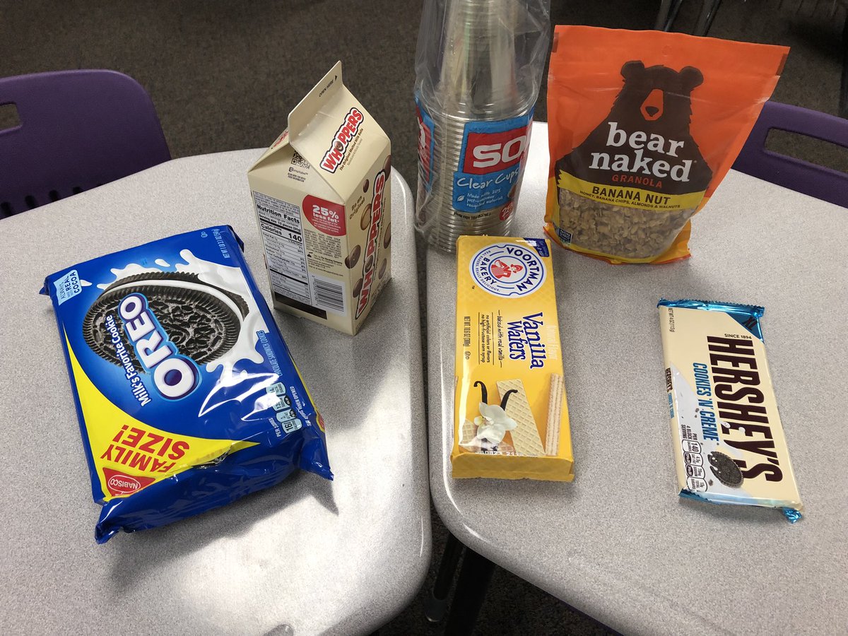 Building edible roads in Latin 3/4 today! #beastlatin <a href="/ChieftainNation/">Bellevue East</a>