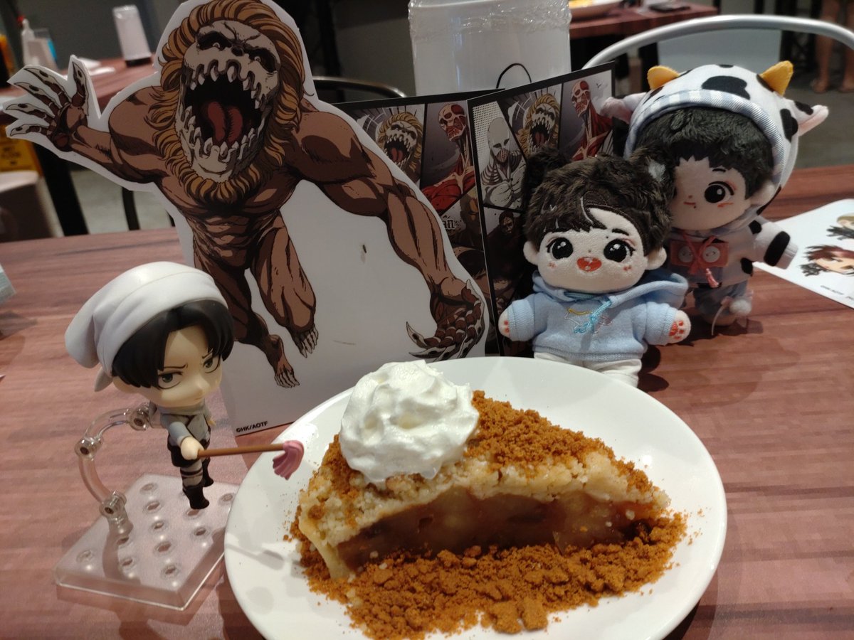 RinMerchsg's tweet photo. #aniplus #attackoftitans cafe https://t.co/oryAcKDObM