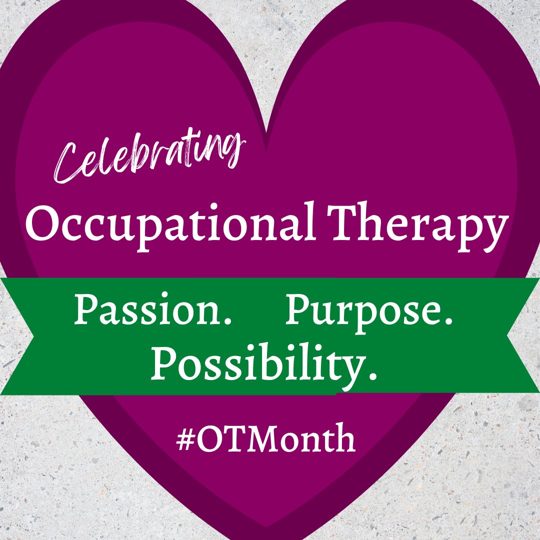 Happy Occupational Therapy Month!  ❤️

Broward Children's Center, CELEBRATES &amp; THANKS all of our occupational therapists for bringing healing, possibility, joy and independence into the lives of all those we serve! 

#BCCkids #OTMonth #watchusgrow #passion #purpose #possibility