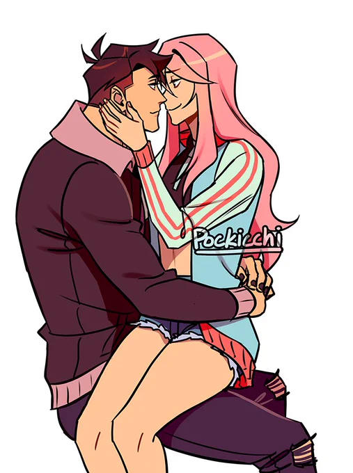 so apparently i luv drawing lisa in kai's lap 🥺💕💕 