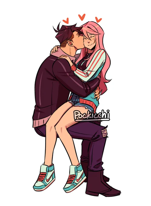 so apparently i luv drawing lisa in kai's lap 🥺💕💕 