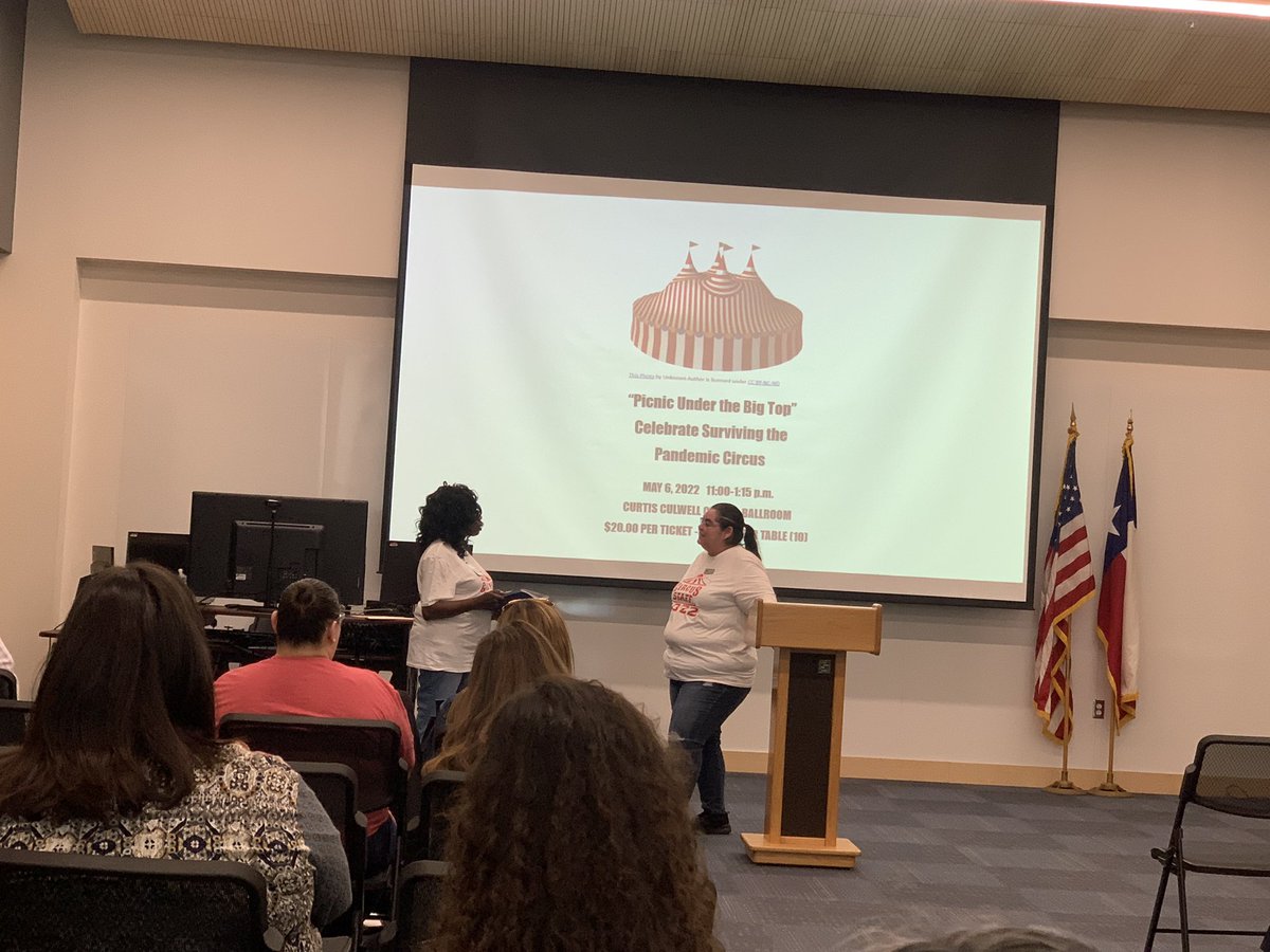 DrRamonaMorin's tweet photo. Garland ISD Council PTAs will hold their spring luncheon in person this year on May 6, 2022 at 11:00 am at the Curtis Culwell Center. Get your tickets today. @gisdengagement @_JonArms_ #GISDfamily https://t.co/3JZ4SJtlrA