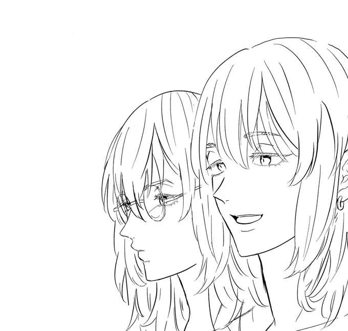 rinちゃんの顔の角度こだわったつもりだったけど黒髪前髪でほとんど意味がなくなった!そこまで考えてなかった😂
供養!!! 