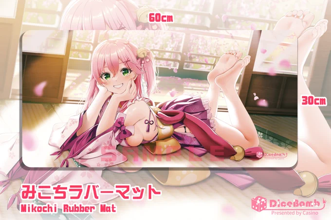 前に描いたみこちを修正して、そしてラバーマットにしました!4/29のホロクル3rdにて頒布予定、今BOOTHにて事前予約中です!
A revision version of the previous Mikochi art. And I made it a rubber mat!You can now pre-order it on BOOTH, the release date is 4/30.
https://t.co/9h8ToaorSw 