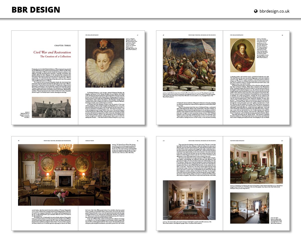 bbr_design's tweet photo. Just turned in the press file for a lovely book for @boydellbrewer on the history of Weston Park in Shropshire. A4, 256pp, 200 full-colour illustrations. @Weston_Park #bookdesign https://t.co/A0ZU15aFmB
