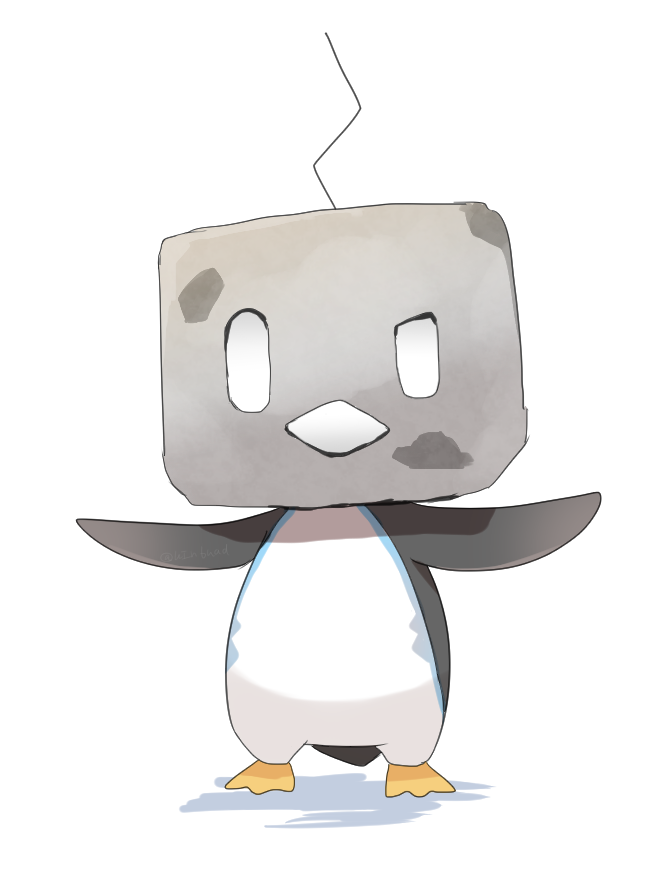 ポケモン イシペンギン 毎日コオリッポ ポケモンイラスト 鳥海すずむし Skeb募集中のイラスト