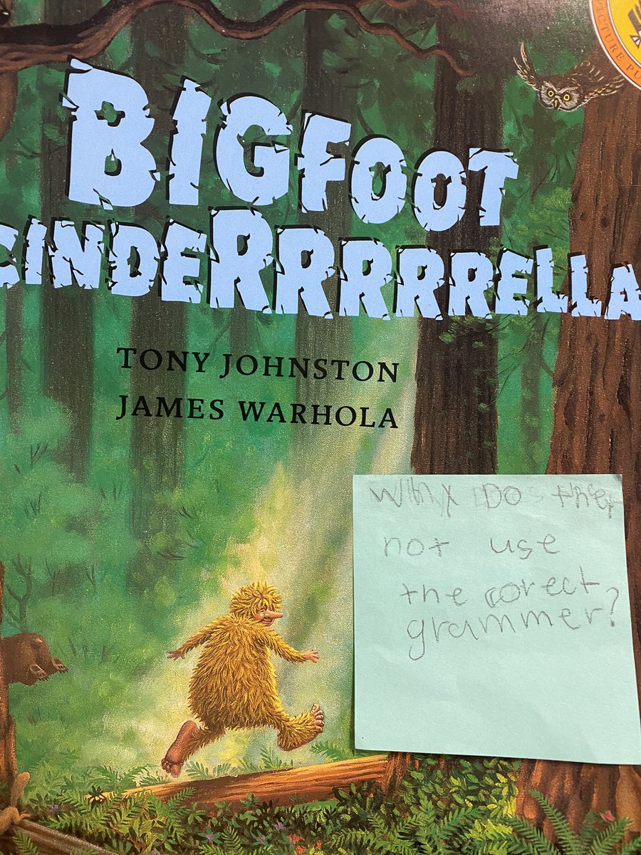 My favorite wonder this morning with our new text! #correctyourgrammar #GuildStrong