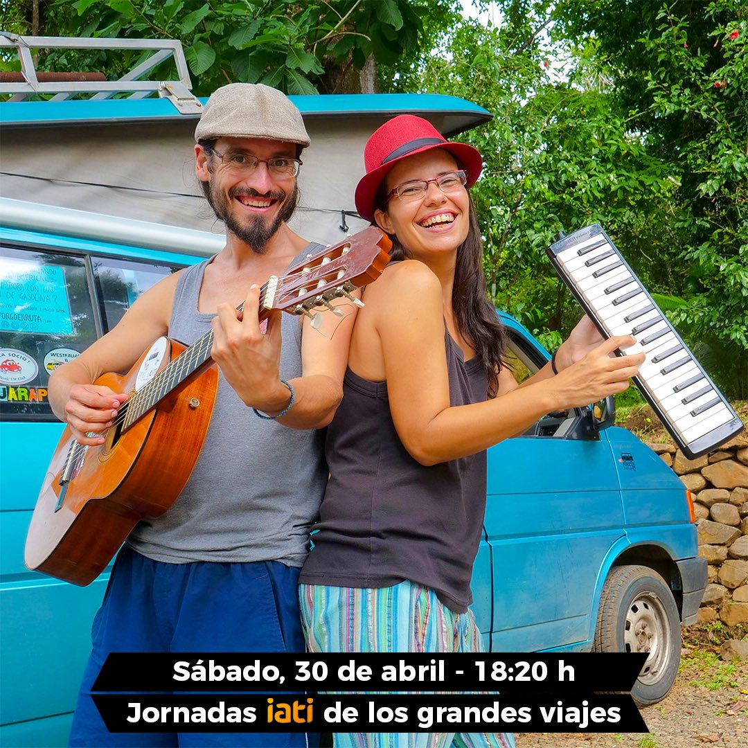 Marta Tibau y Mariá Miño <a href="/furgoenruta/">Furgo en ruta</a> llevan 10 años viajando por #Latinoamérica en camper. Una experiencia que les ha enseñado a tomar las riendas de su vida. 

📅 Estarán en las #iatiJGV de #Barcelona del próximo 30 de abril.

+ info y venta de entradas: jornadasgrandesviajes.es/actividades/fu…