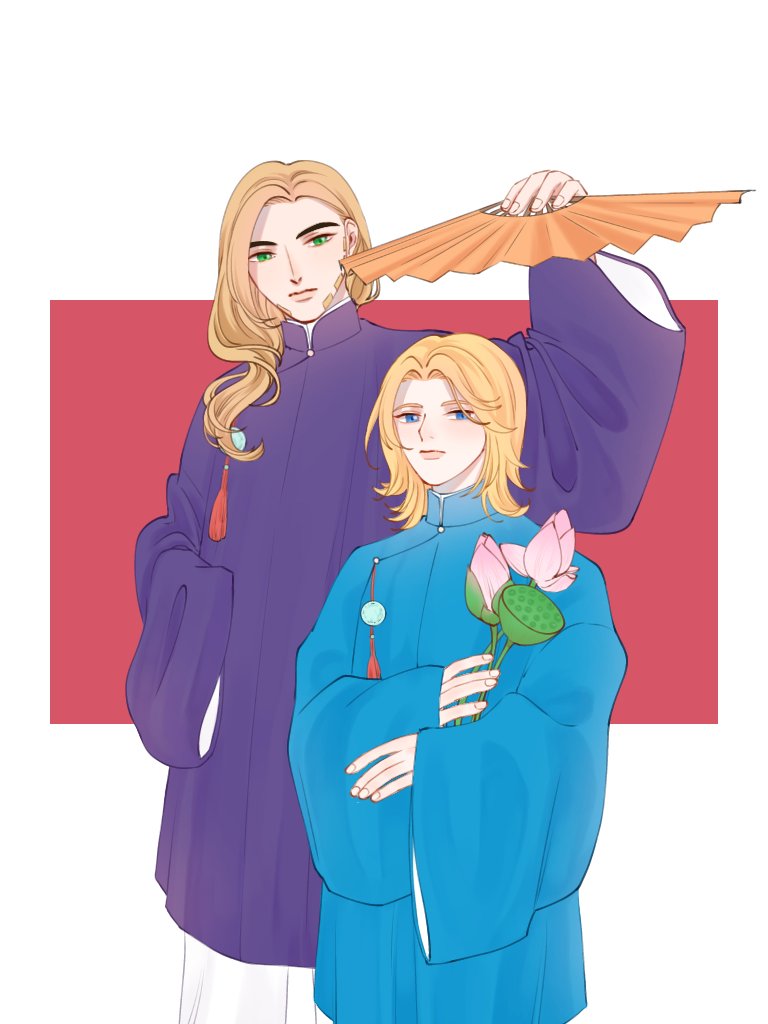Aillyschoi606's tweet photo. #GyJo with traditional Vietnamese costume (in the feudal period) 💜💙 https://t.co/JEM7aMWD63