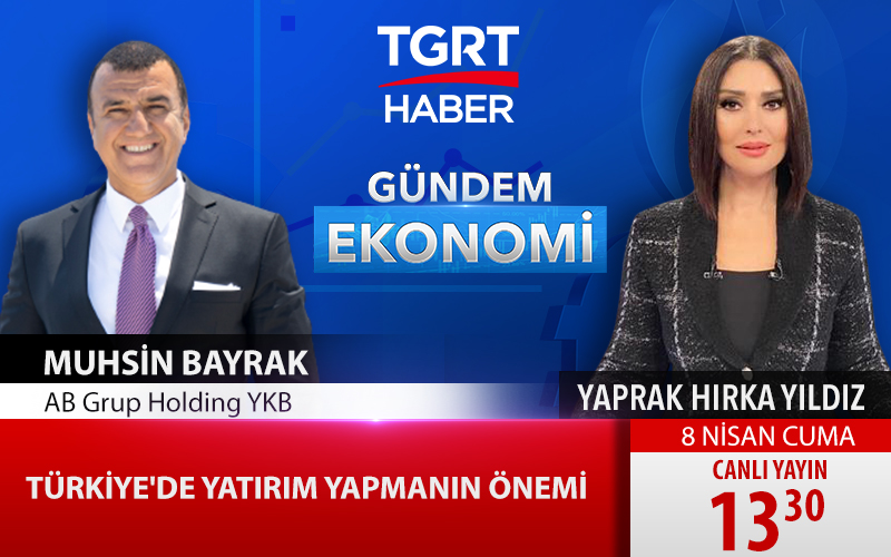 🔴Muhsin Bayrak AB Grup Holding YKB <a href="/ABGrupHolding/">AB Grup Holding</a> 

📌İnşaat, enerji, kripto para borsası ve tüm faaliyetleri ile AB Grup Holding projeleri neler?

📺Yaprak Hırka Yıldız ile gündem ekonomi cuma 13:30’da TGRT Haber’de <a href="/yaprakhirka/">Yaprak HIRKA YILDIZ</a>