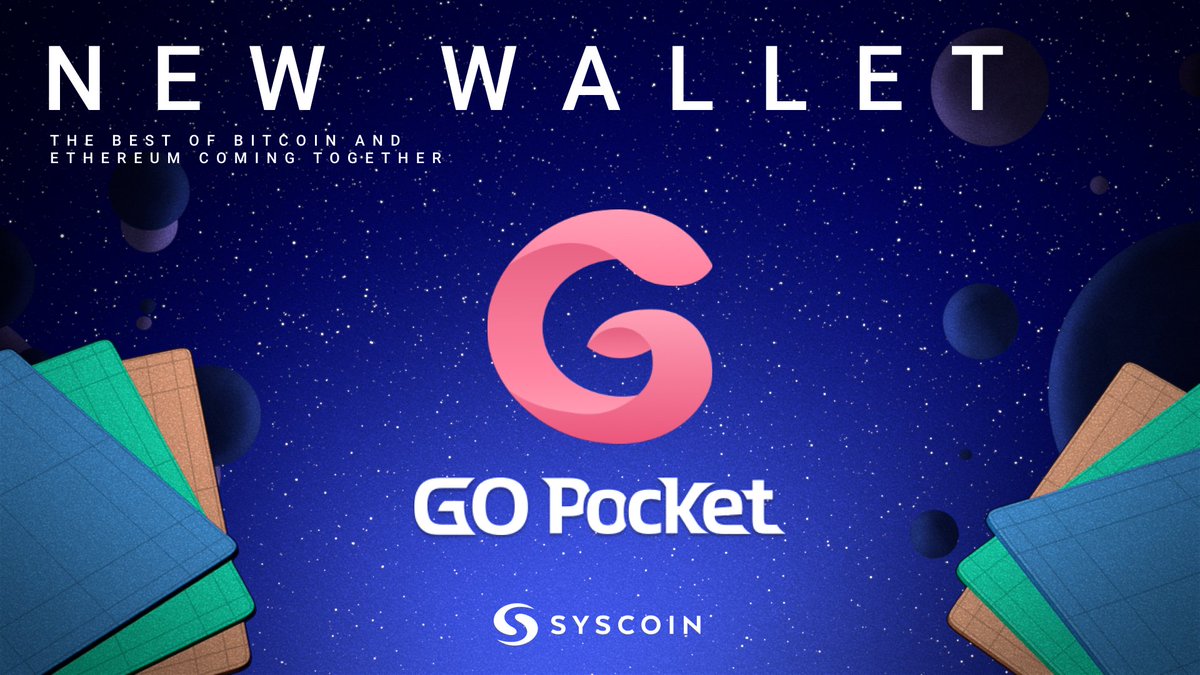 The security-focused <a href="/gopocketwallet/">Go Pocket</a> is now one of the early wallets supporting #NEVM.

#GoPocket will support all future #Syscoin tokens &amp; the use of dApps like <a href="/PegasysDEX/">Pegasys Community</a> via browser.

@GoplusSecurity will also integrate @Syscoin into their security API services!

$SYS