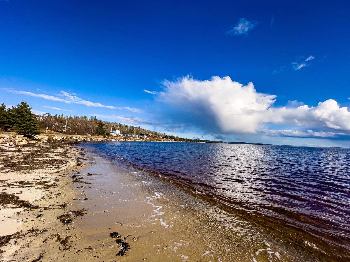 East River (Meisner's) Beach is near the top of the Apoptogen Loop.  The sun sets beautifully on this beach.  My husband and I went to it a few days ago.  

Have you been?