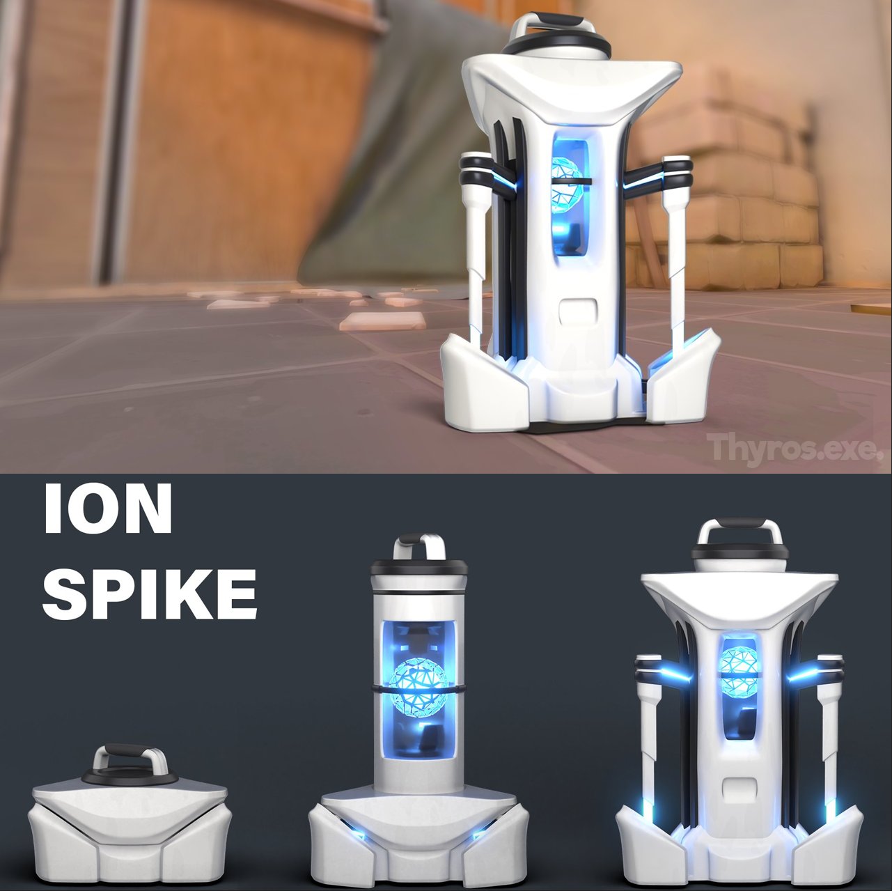 Valorant Updates on X: ION Spike skin.. Would you like Spike