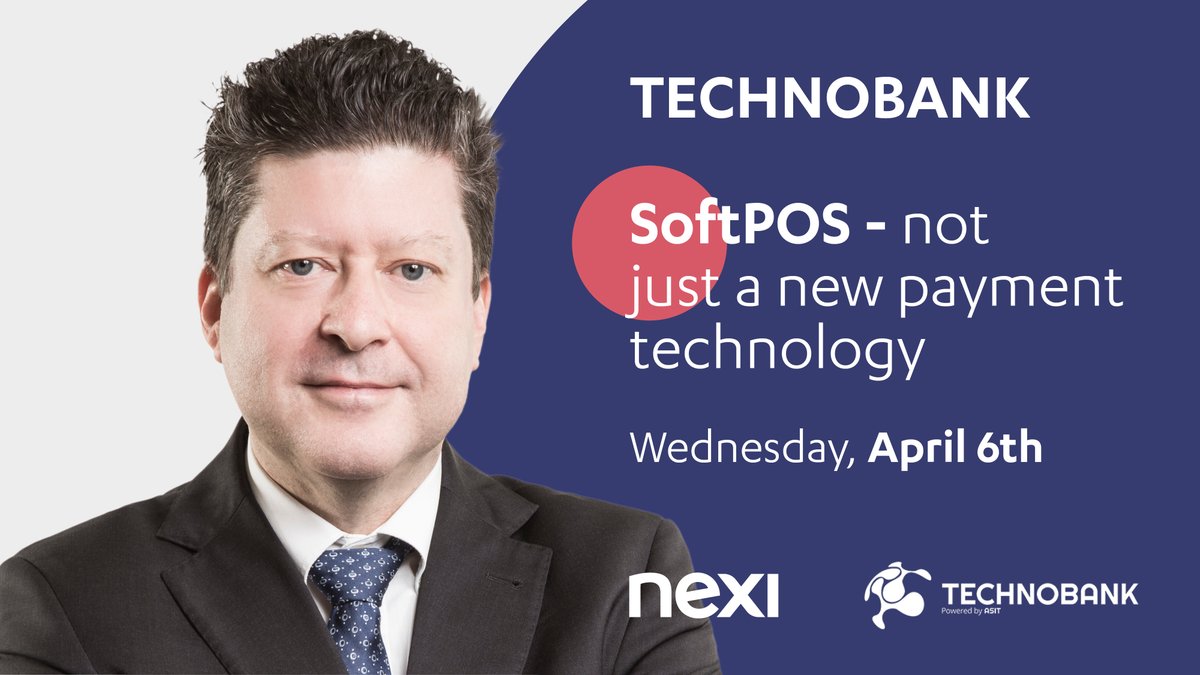 nexigroup's tweet photo. “SoftPOS builds on the versatility of the smartphone to bring merchants benefits beyond payments” - today our Senior Commercial Development Manager Jean-Philippe Joliveau introduced Nexi’s SoftPOS to audiences at the #Technobank Conference in Belgrade.
#innovation https://t.co/m6JZxfjYfC