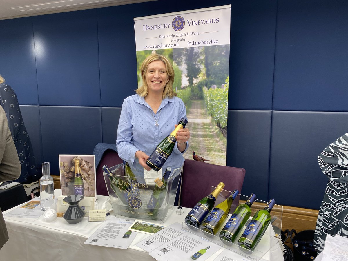 TVsAndyClarke's tweet photo. Fabulous @HampshireVines tasting at @67pallmall today. Did I say tasting?… I meant party! So much to celebrate in the latest vintages and brand new wines. #GreatBritishWine #vineyardsofhampshire https://t.co/gD7arHjIBL