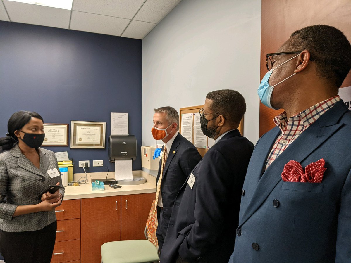 Yesterday I joined Senator <a href="/BorrisLMiles/">Texas State Senator Borris L. Miles</a> and Rep. <a href="/jarvisjohnsontx/">Hon. Jarvis Johnson</a> at <a href="/UTHealthHouston/">UTHealth Houston</a>’s comprehensive sickle cell center utphysicians.com/clinic/ut-phys….  This first of its kind, multidisciplinary approach to managing sickle cell disease is just what the Dr ordered! #txlege