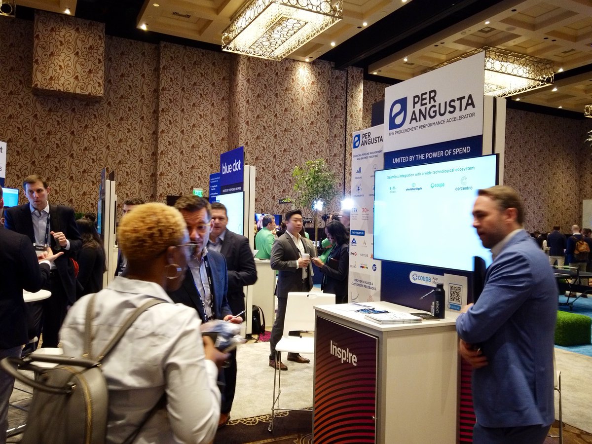#PerAngusta delivers increased insights into the sourcing pipeline and procurement performance for <a href="/Coupa/">Coupa Software</a> customers. Check out the <a href="/PerAngusta/">Per Angusta</a> booth at #CoupaInspire and ask how your business can increase visibility and collaboration bit.ly/3uV6QLM