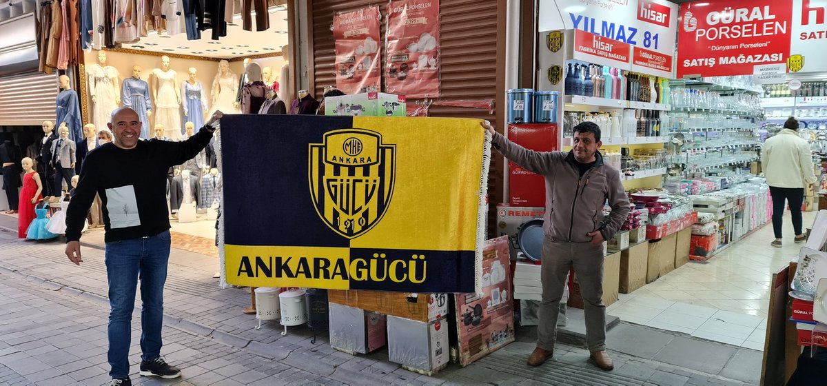 Gururumuzla Gücümüzle ANKARAGÜCÜMÜZÜN HALISINI ASIYORUZ..
Canim ANKARAGÜCÜM