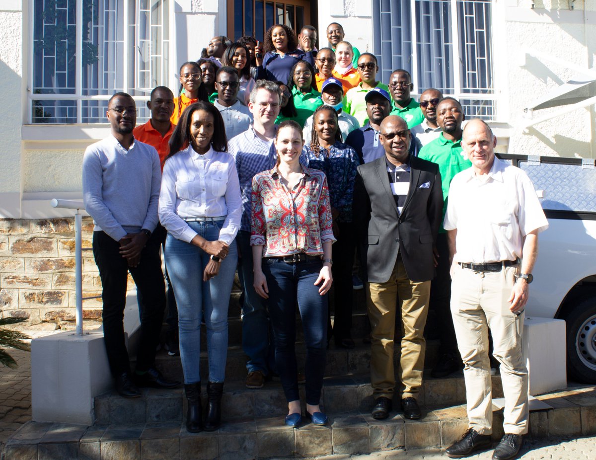 On the occasion of Dr. Svenja Kruse’s (SASSCAL alternative Board Member, Germany) visit to SASSCAL, Dr Jane Olwoch SASSCAL’s ED and other staff members interacted with Dr Kruse on points aimed at advancing the institution.@BMBF_Bund  #SASSCAL2 #GreenHydrogen #WeMAST #WeatherNet