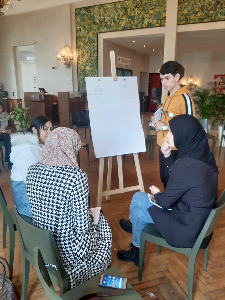 UNICEFMaroc's tweet photo. 📢شارك أعضاء اللجنة التشاركية لليافعين والشباب في ورشة عمل حول #المناصرة ؛ فرصة اكتشاف الاليات والأساليب التي تستخدمها اليونيسف والتي يمكنهم تطبيقها في إطار التزامهم حول تعليم الفتيات القرويات.
📍الرباط.
#CPAJ #YOUTH #advocacy https://t.co/zQhs33NrYn