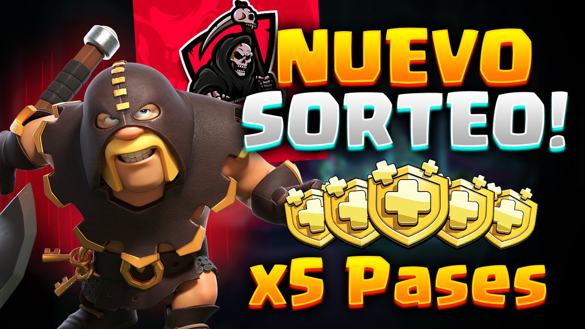 🎁 NUEVO SORTEO GENTE!🎁

🍀5 pases de batalla para que consigáis la Nueva Skin del REY SOMBRÍO🍀

REQUISITOS:
✅ Dar RT
✅ Seguir a:
@ClanZolokotroko
<a href="/danielr34079951/">TOÑO ZK</a>
<a href="/ZolokOficial/">Código: ZOLOKO</a> 

Ganadores en una semana! Mucha suerte 🥳