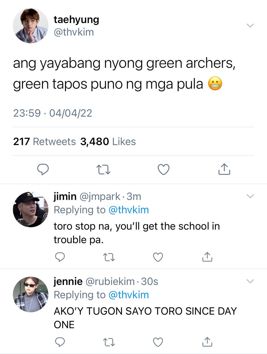 adorevku's tweet photo. NEVER AGAIN 
— #taekookau wherein

if you hate something, you’ll hate it for the rest of your life.. they say— thing is, times change.

“wrong move calling a student council pres and bball captain, mayabang.”

“see, mayabang ka naman talaga.” https://t.co/YmIGSOBchv