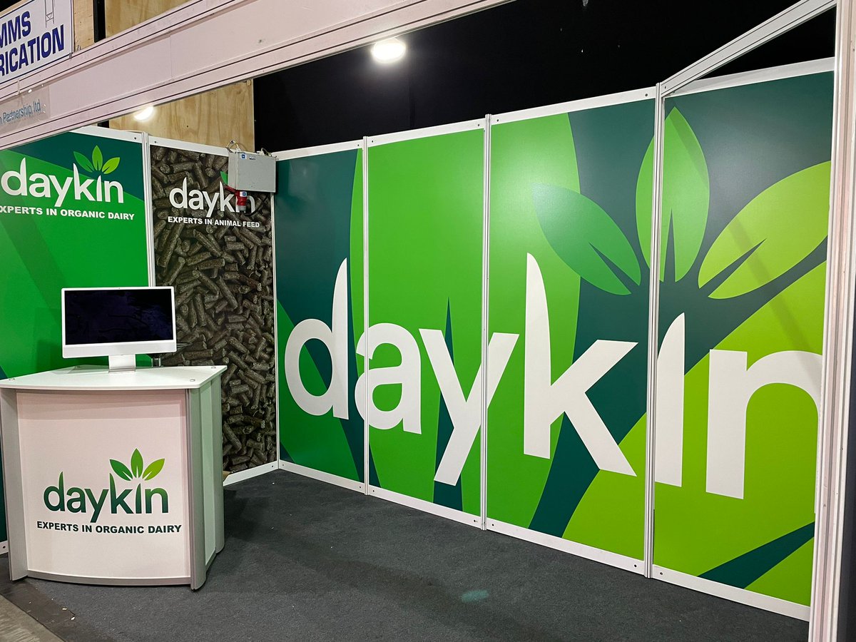 Our stand is nearly up at Dairy Tech 2022. Looking forward to seeing you there. Stand B102 
dairy-tech.uk   daykinpartnership.co.uk