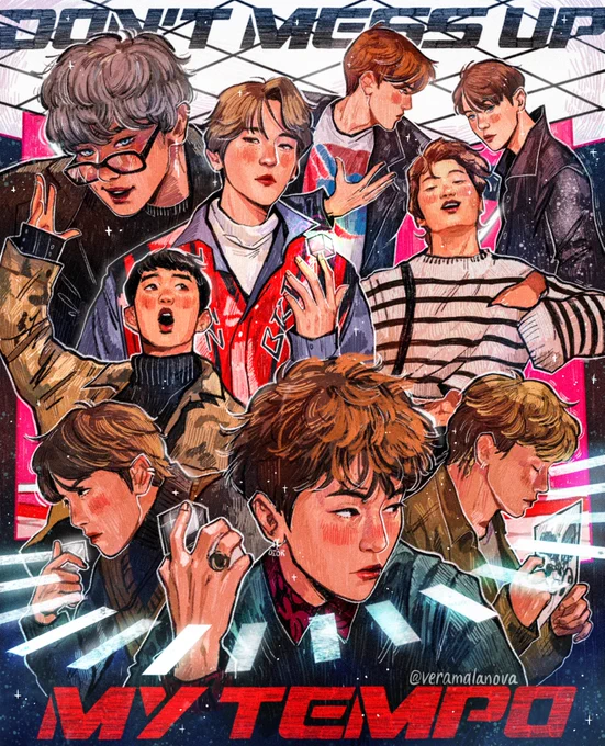 me when i was obsessed with exo and made like 32864128374 posters like that 