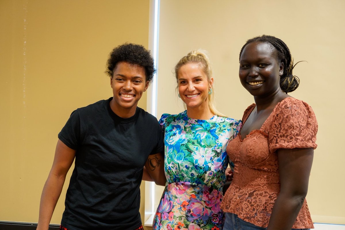 FlaglerSports's tweet photo. Our first Women in Sports Luncheon✅

We can’t thank Pink Stork Founder and CEO Amy Suzanne Upchurch, a @FlaglerCollege alumna and @FlaglerWTennis student-athlete, enough for speaking to our Flagler female student-athletes today‼️❤️

#GoSaints https://t.co/50zCG52gnR