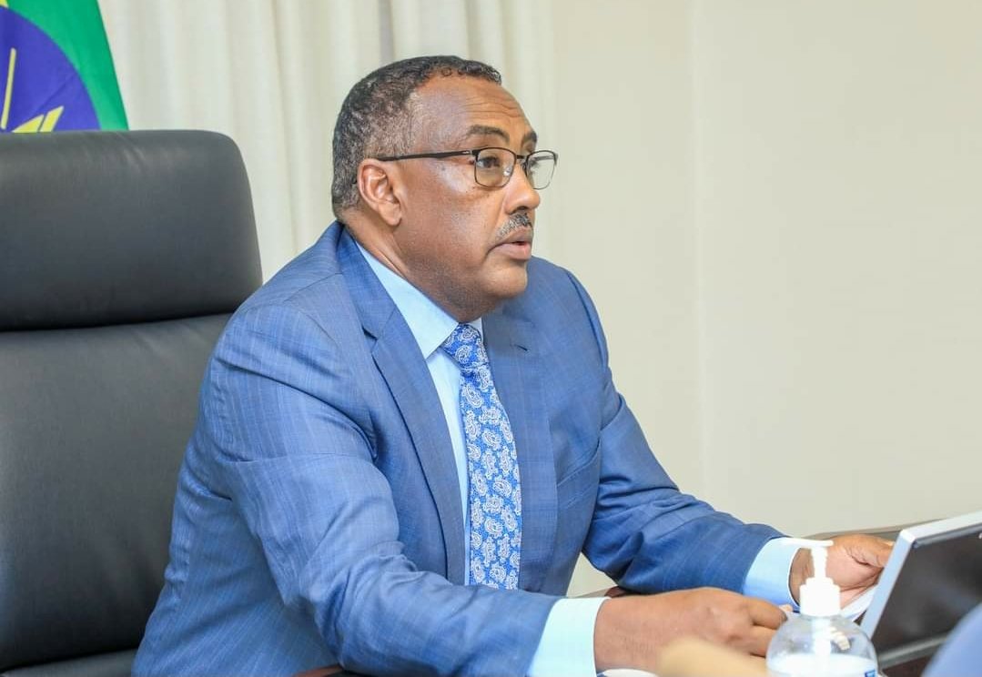 DemekeHasen's tweet photo. Discussed with Ethiopian Mission leaders in Europe &amp; Canada and representatives of the Diaspora community on current national issues. We lauded the efforts of Ethiopians in the Diaspora to standing by their homeland further pledging to collaborate to register better results. https://t.co/h8MgwGvRjP
