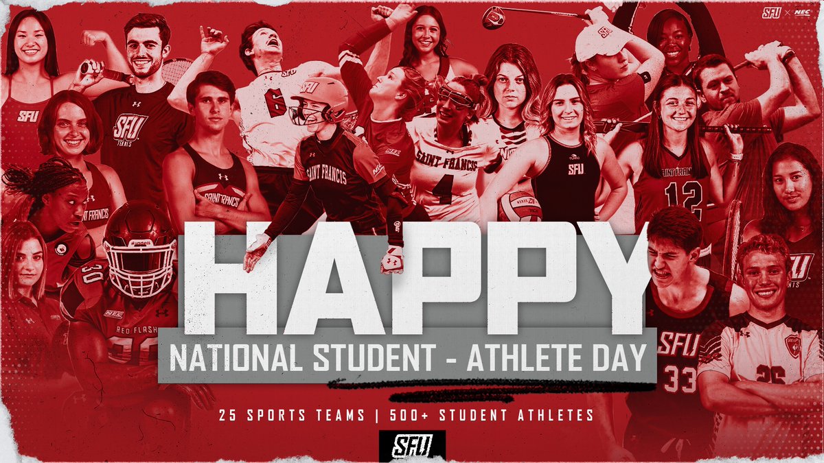 Happy National Student-Athlete Day! We are proud of the commitment of our student-athletes both on and off the field.

🔴⚡️#GoRedFlash #FlashProud