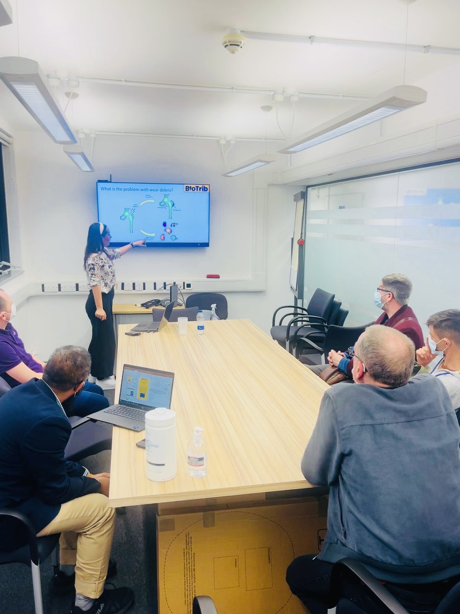 Yesterday <a href="/UniversityLeeds/">University of Leeds</a> Open Lab Day, we had guests as well as patients diagnosed with #osteoarthritis, where we got the chance to present the importance and innovation of our projects related to #MedicalImplants as part of <a href="/BioTrib_eu/">BioTrib & OncoEng</a> <a href="/OncoEng/">OncoEng</a> and <a href="/NuSpine/">jason moeser</a> #bioengineering