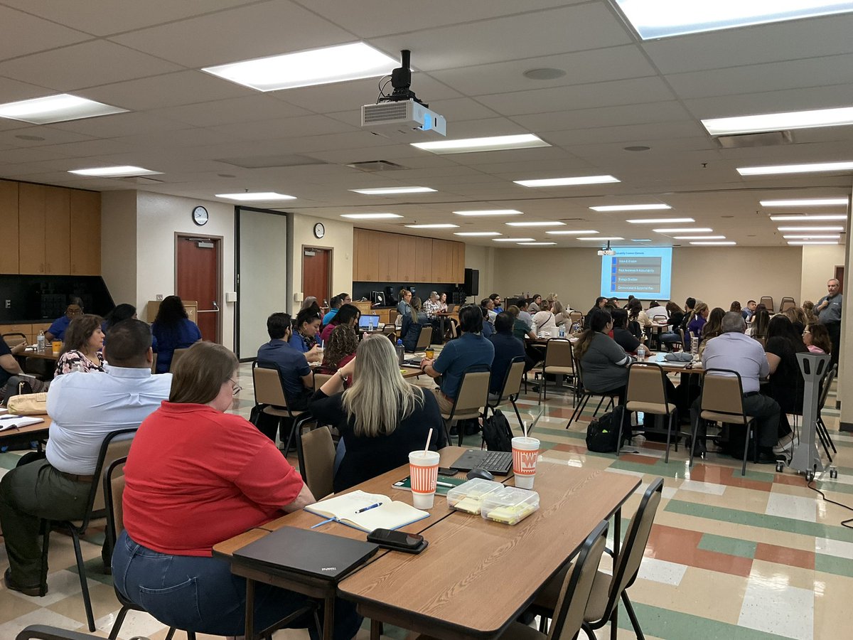 CD4ACE's tweet photo. Regional Training Day 2: How do you describe a successful program? Shawn and Team ACE discussing elements of Sustainability and How to discover your ”Why”. It was a great two days of training. Thank You, Harlingen CISD for hosting us. https://t.co/xYOh5oTtaN