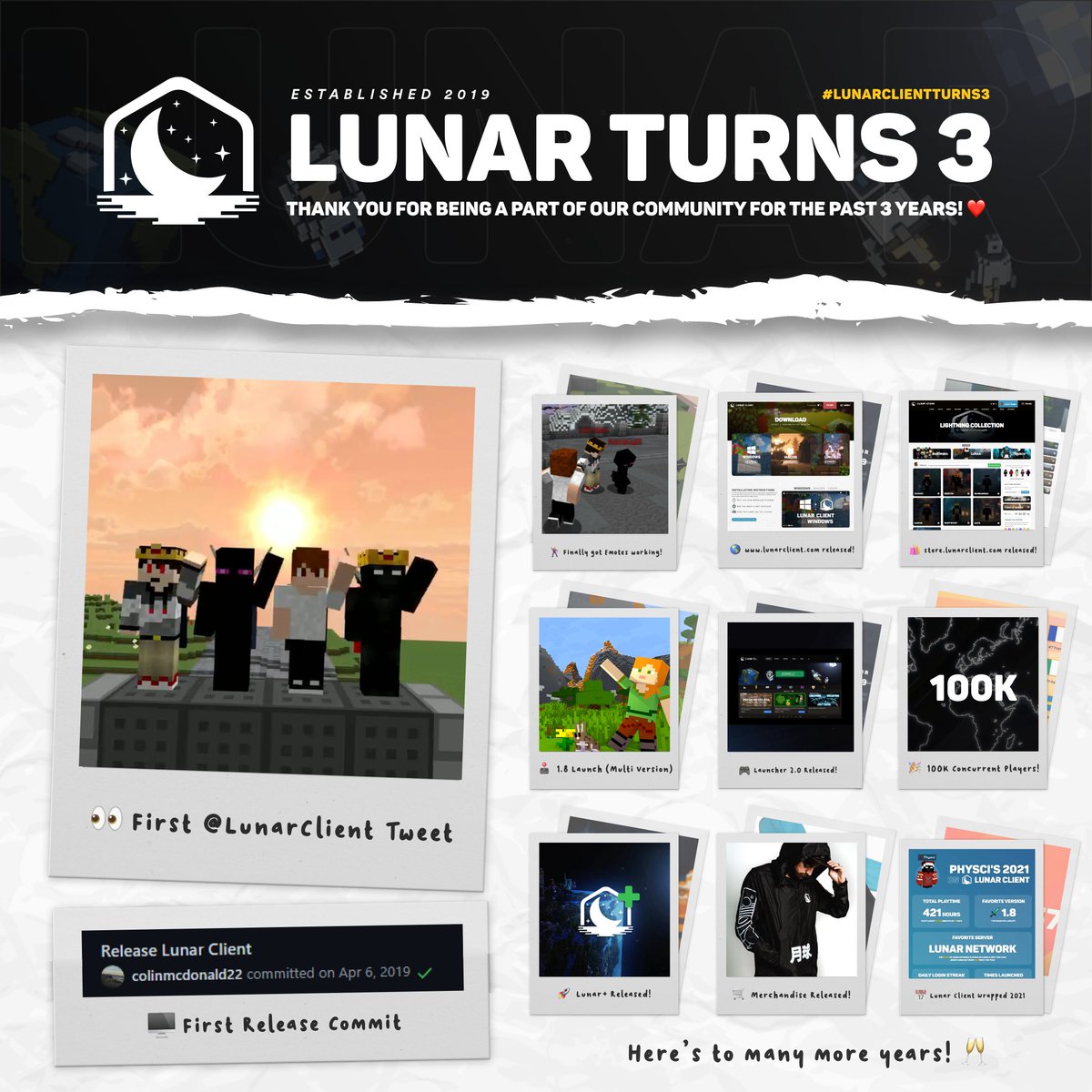 Lunar Client tweet media