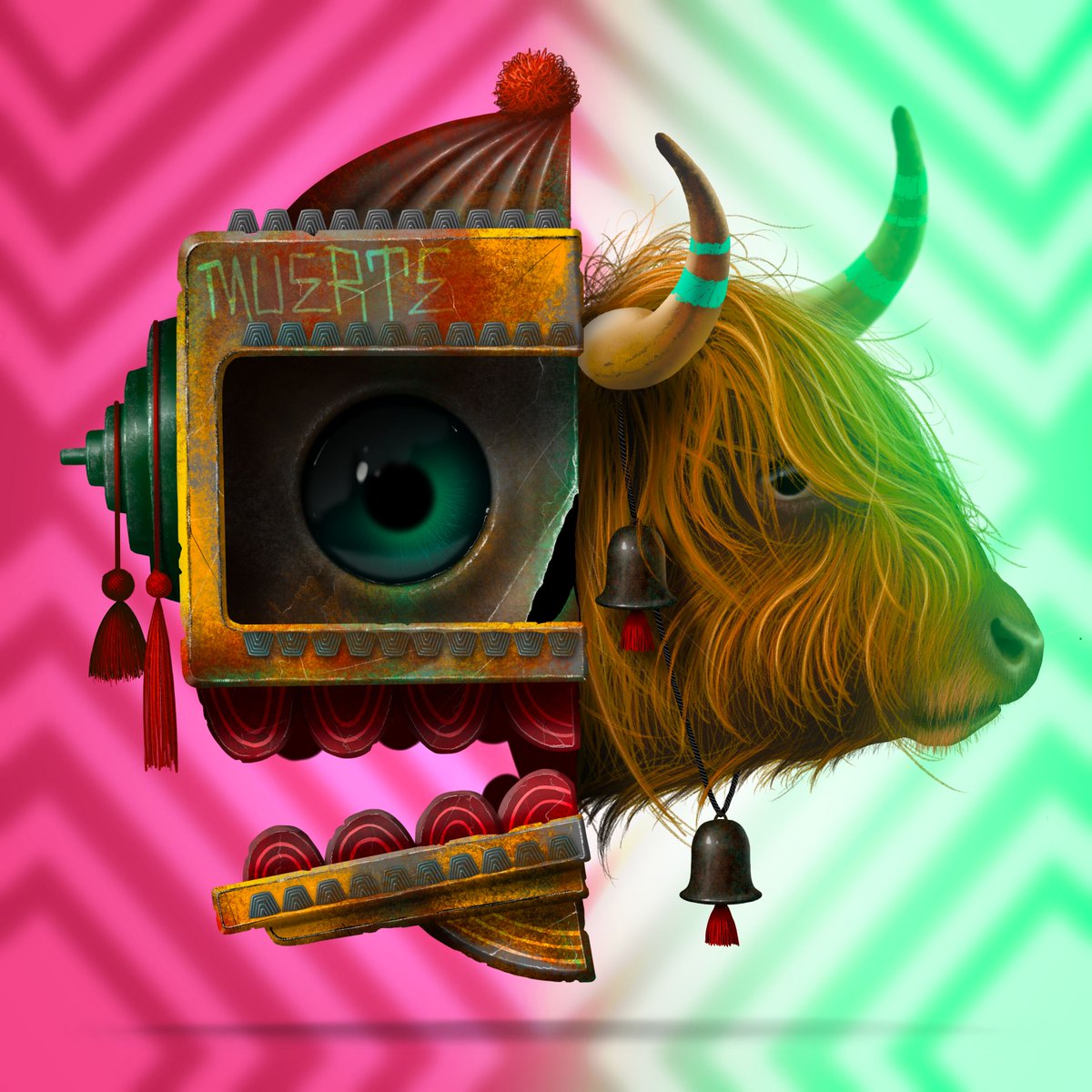 EMP_Creative's tweet photo. #announcement New Profile pic / Avatar from @OGKMNDZ's Little Beast NFT drop! Go check it out before they're all gone! https://t.co/Gr1EnxkwH1 https://t.co/q9nuiNe0Ut