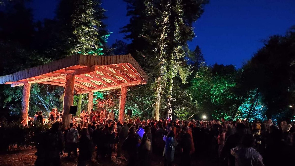 After our set at ATN in 2019 we could hear some funky reggae music. Brian followed the sound, climbed through a ditch&amp;over a wire fence through the trees to discover the Global Roots stage. He arrived back a while later “thats the stage we need to play next time, its incredible!”