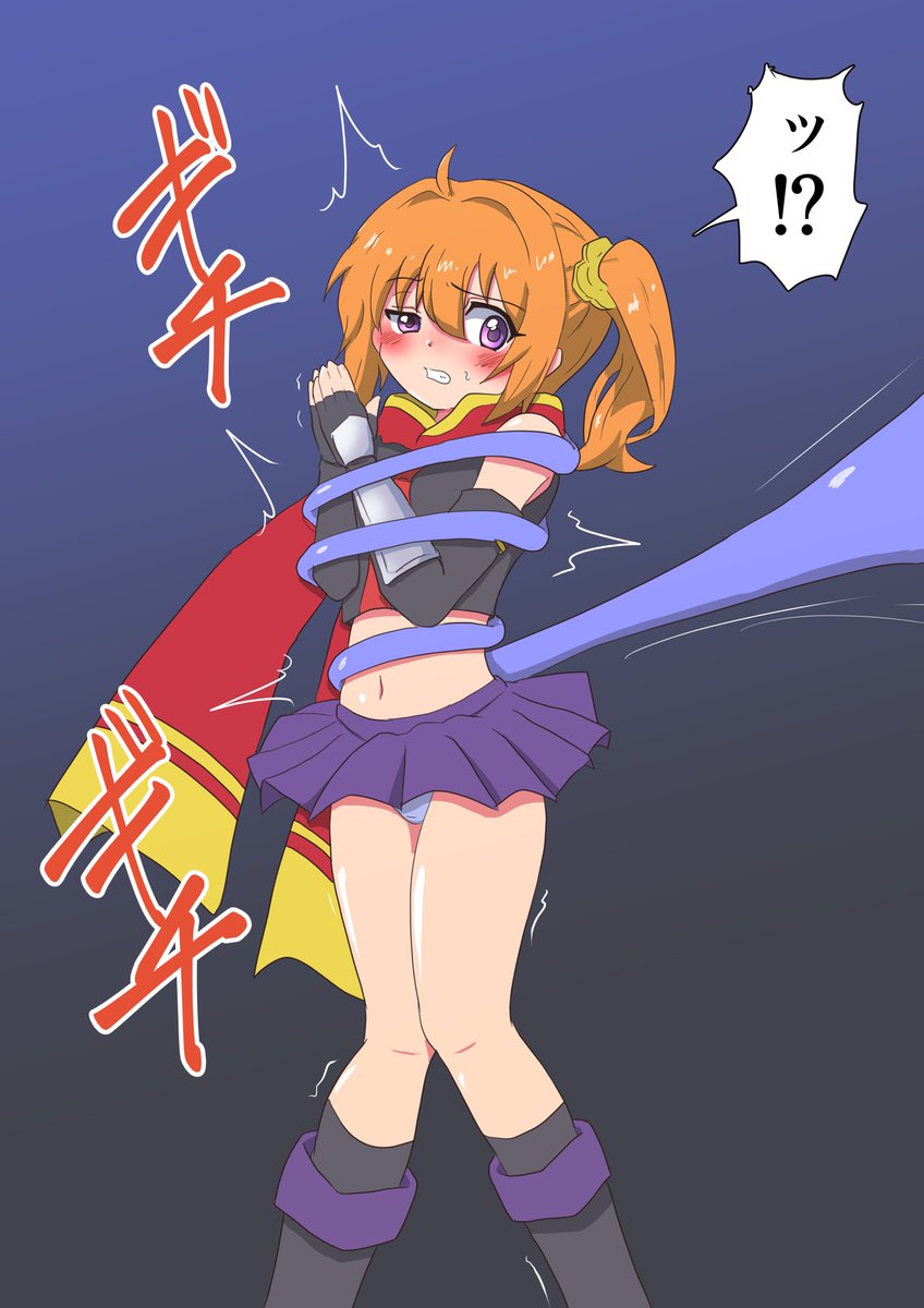 お題箱よりリリースザスパイスの八千代命ちゃんがムチに締め付けられるの図。
リリスパの衣装が可愛かったので描いてみました
ムチで縛るだけでは味気ないので電撃責め バチバチ 